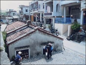 地層因超抽地下水而持續下陷