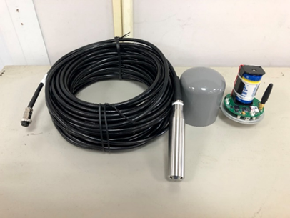 自動紀錄無線傳輸之電子式水壓計圖